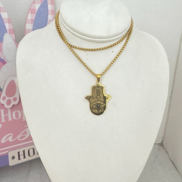 FAMILY STATEMENT NECKLACE SHIVE 2025 M95 EYE - Picture 3 of 5